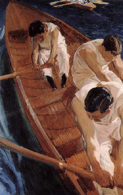 Joaquin Sorolla Canoeing oil painting image